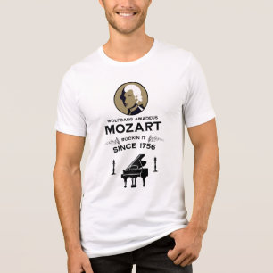 Mozart Music Lover Gift Tri-Blend Shirt