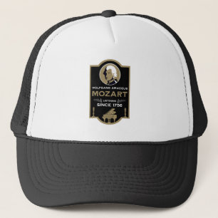 Mozart Music Lover Gift Trucker Hat