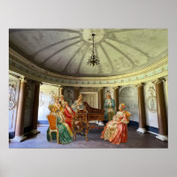 Mozart Playing Harpsichord