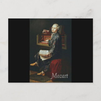 Mozart Postcard
