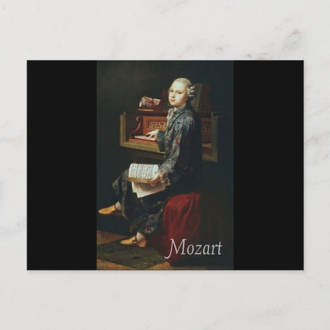 Mozart Postcard (Front)