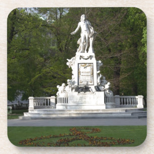 Mozart Statue Coaster