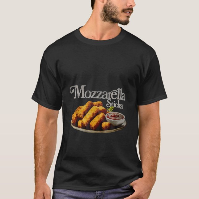 Mozzarella Sticks 90'S Shirt Mozzarella Stick Love (Front)