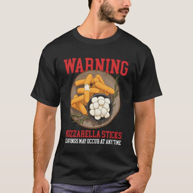 Mozzarella Sticks Cravings Cheese Sticks vintage T-Shirt (Front)