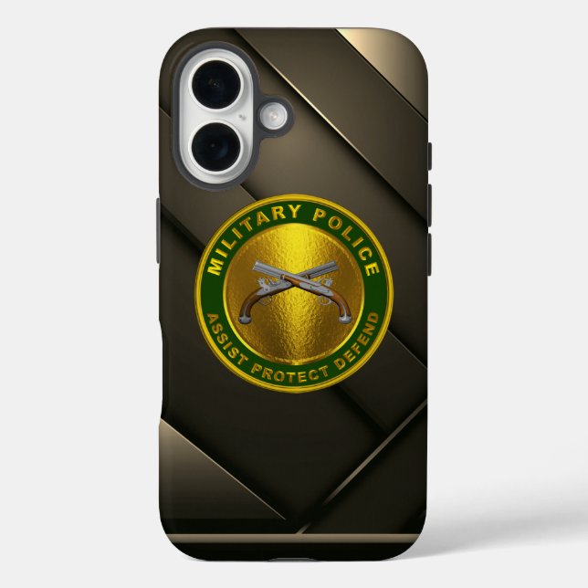MP Military Police Corps Case-Mate iPhone Case (Back)