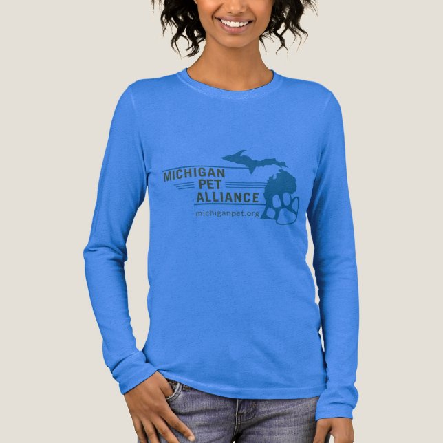 MPA Bella+Canvas Tri-blend Long-sleeve Shirts (Front)