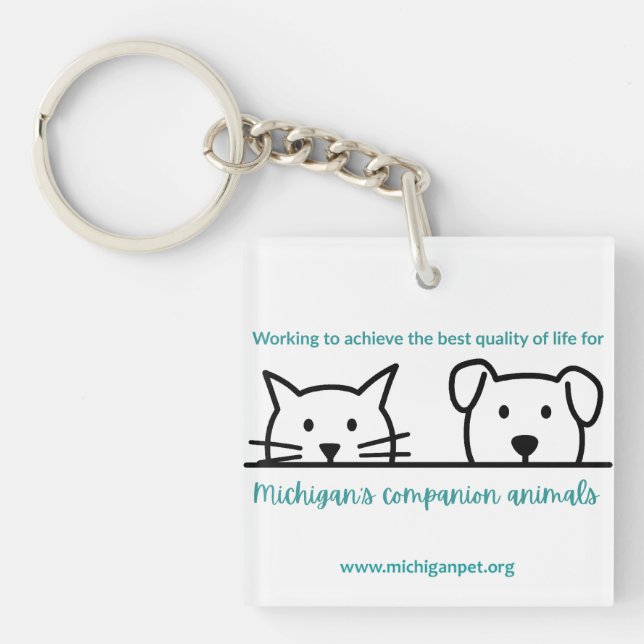 MPA Companion Animals Keychain (Front)