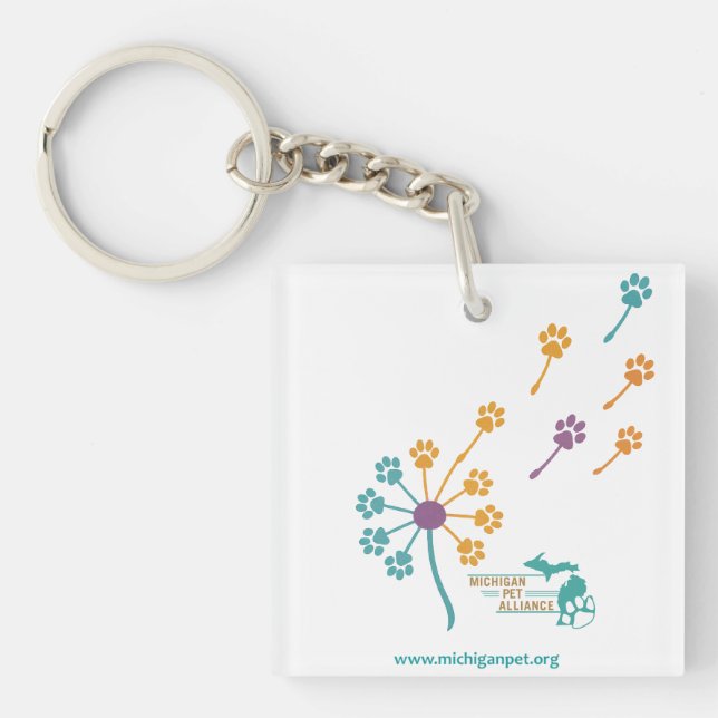 MPA Dandelions Keychain (Front)