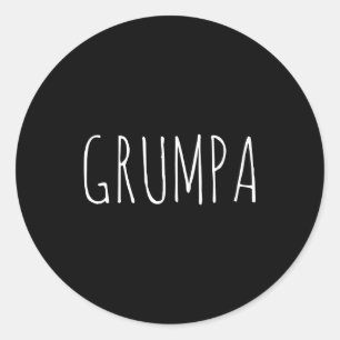 Mpa Funny Novelty For Mpy Grandpa Graphic  Classic Round Sticker