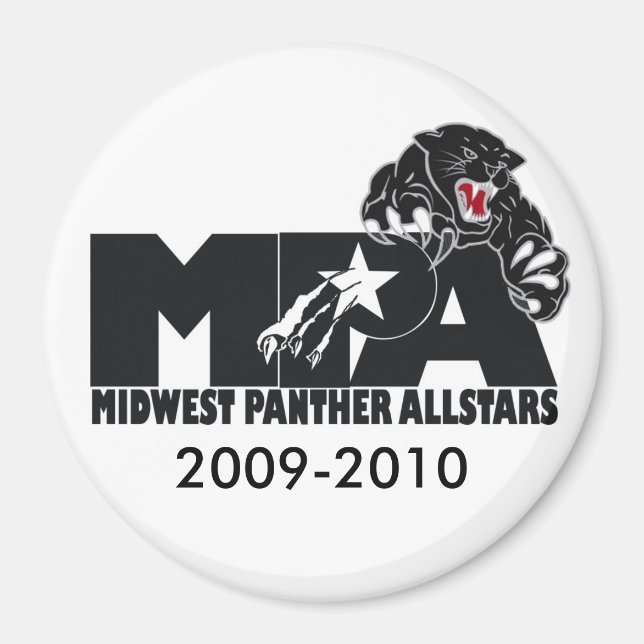 MPA logo black and white magnent Magnet (Front)