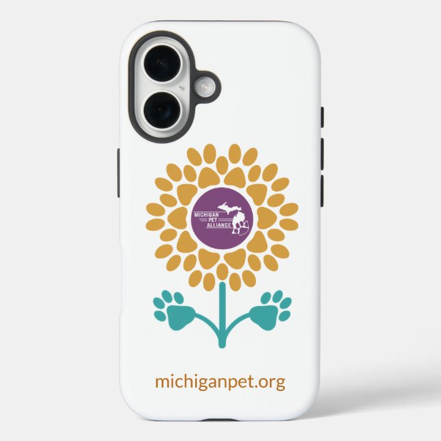 MPA Sunflower Paw Prints Phone Cases (Back)