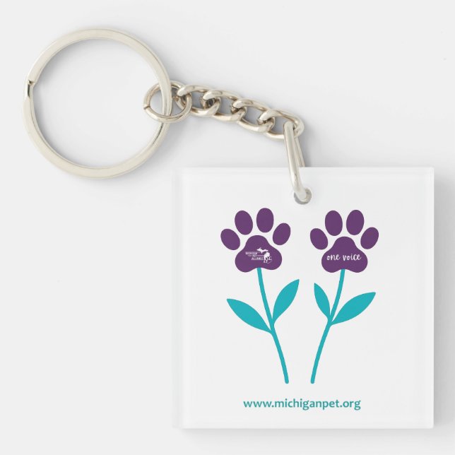 MPA Tulips Keychain (Front)