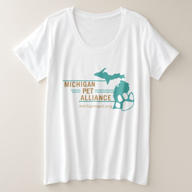 MPA ]Women's Plus Size T-Shirt (Design Front)