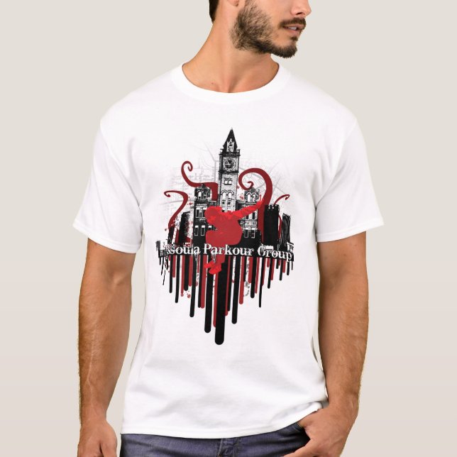 MPG - Bleeding Cityscape T-Shirt (Front)
