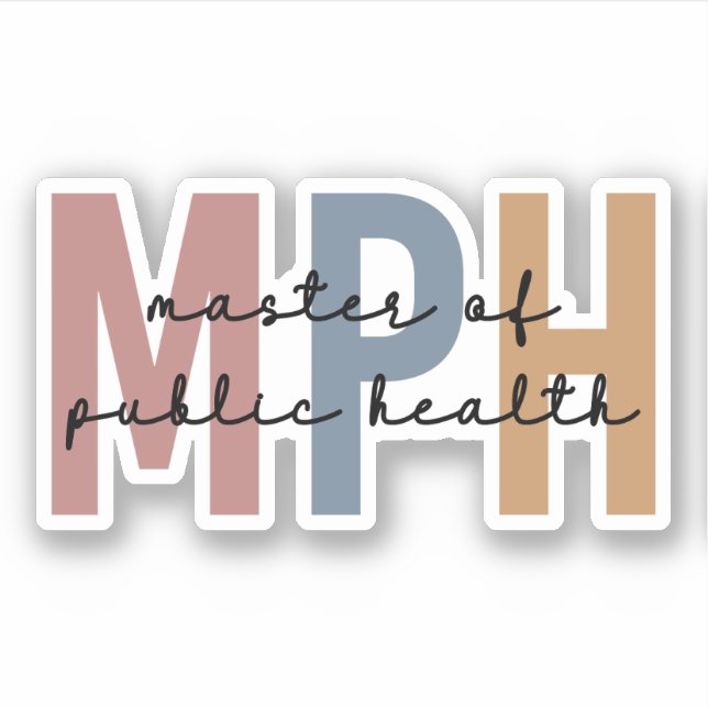 MPH Master of Public Health Graduation (Front)