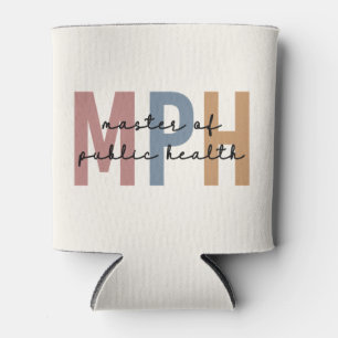 MPH Master of Public Health Graduation Can Cooler