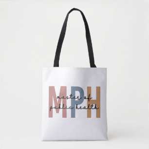 MPH Master of Public Health Graduation Tote Bag