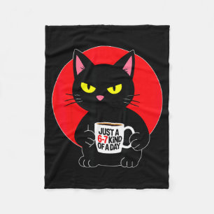 Mpy 6 7 Meme Cat Funny Gen Alpha Six Seven Cat Lov Fleece Blanket