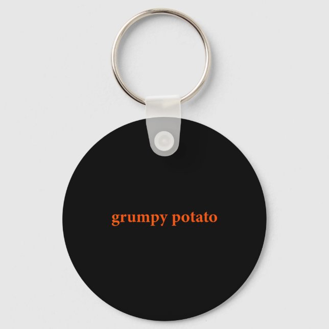 Mpy Tato Funny Thanksgiving Matching Couples Humor Key Ring (Front)