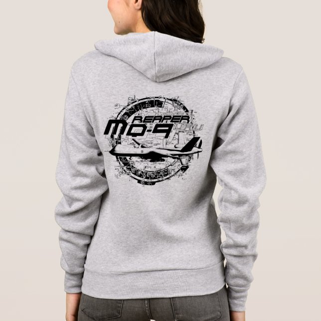 MQ-9 Reaper Hoodie (Back)