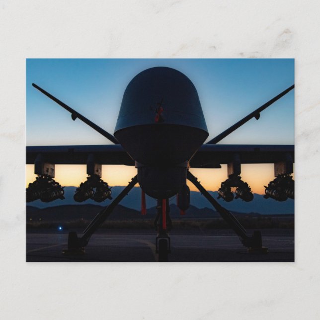 MQ-9 Reaper Postcard (Front)