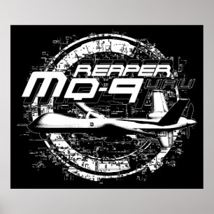 MQ-9 Reaper Poster