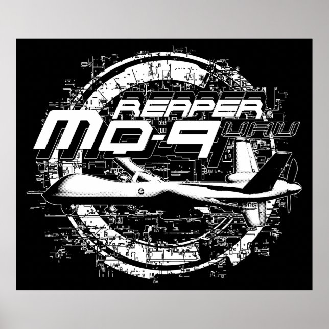 MQ-9 Reaper Poster (Front)