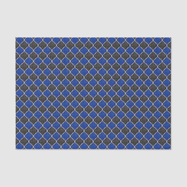 MQF-Sequins-BLACK-BLUE-SILVER-TISSUE WRAP PAPER (Front)