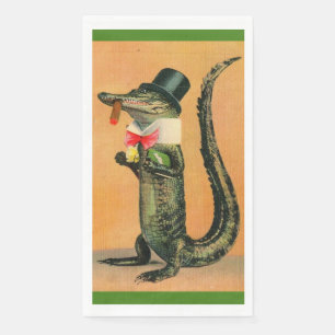 Mr. Alligator Guest Towels Napkin