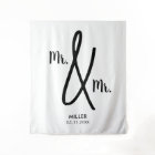 Mr and Mr Backdrop Gay Wedding LGBT