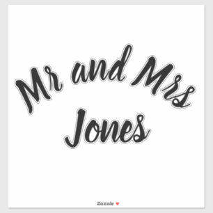 Mr and Mrs
