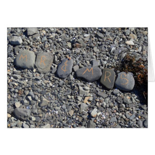 Mr and Mrs Beach Rocks at Bar Harbour