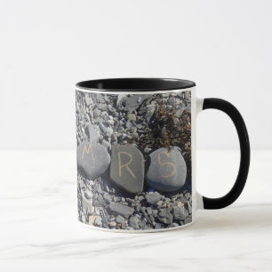 Mr and Mrs Beach Rocks at Bar Harbour Mug