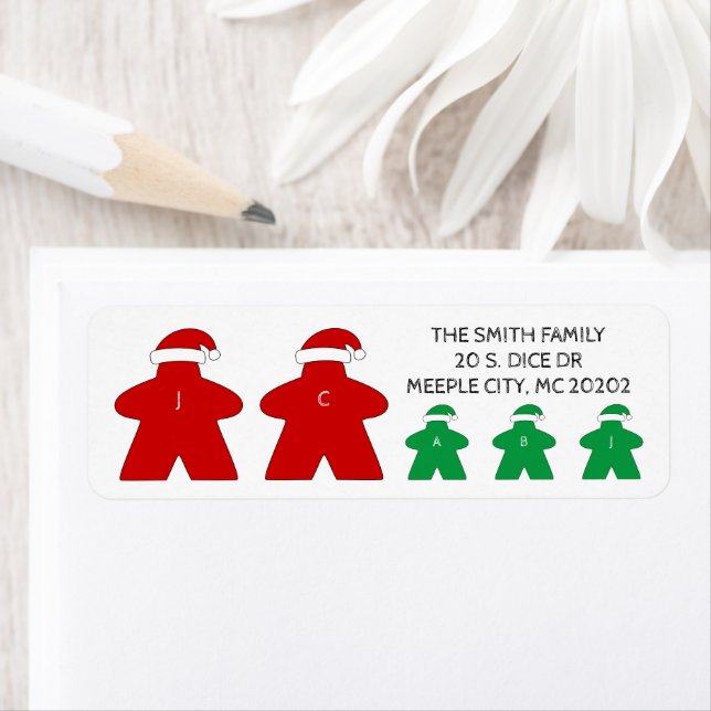 Mr. and Mrs. Claus and 3 Elves Red and Green Xmas (Insitu)
