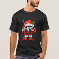 Mr and Mrs Claus Couples Family Christmas Santa Xm