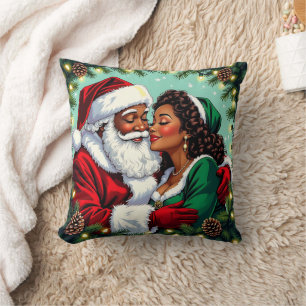 Mr and Mrs Claus Sweet Christmas  Cushion