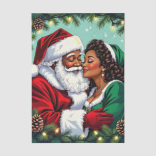 Mr and Mrs Claus Sweet Christmas Tissue Paper