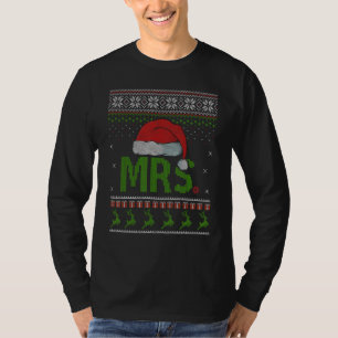 Mr And Mrs Claus Ugly Christmas Sweater Matching C