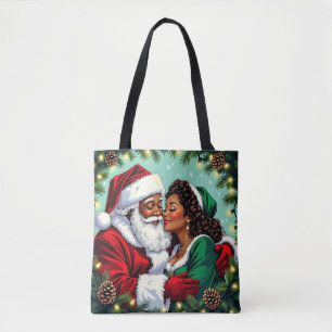 Mr and Mrs Clause Sweet Christmas  Tote Bag