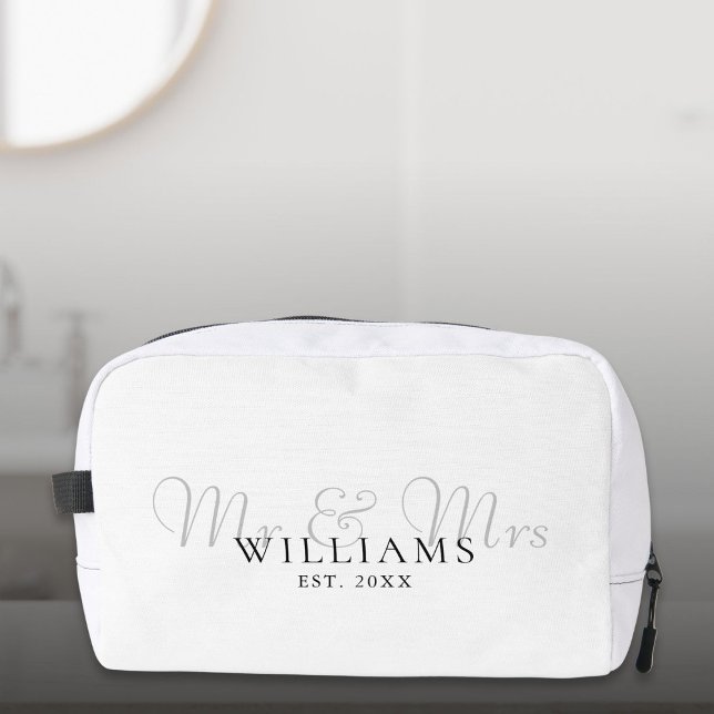 Mr And Mrs Established Wedding Dopp Kit (Creator Uploaded)