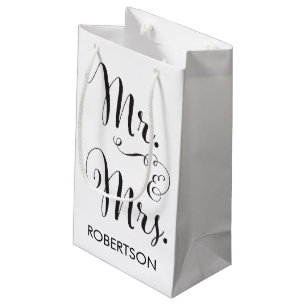 Mr. and Mrs. Gift Bag