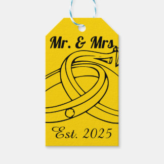 Mr. and Mrs. Gift Tags