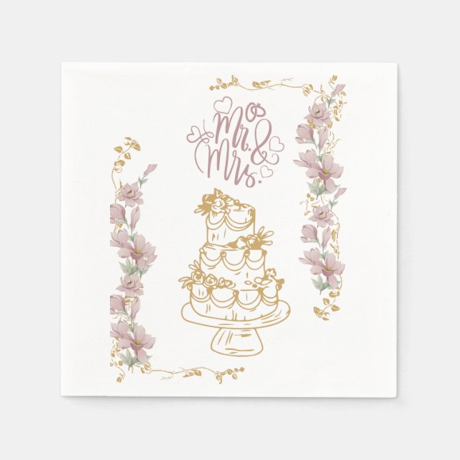 mr and mrs napkin (Front)