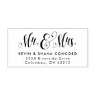 Mr. and Mrs. newlywed address