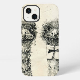 Mr. and Mrs. Ostrich iPhone 13 Case