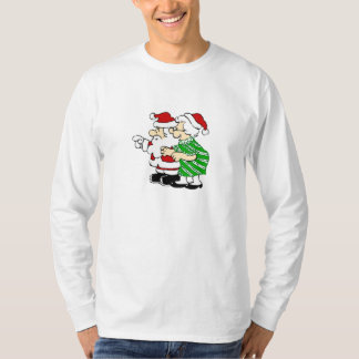 Mr and Mrs Santa Claus T-Shirt