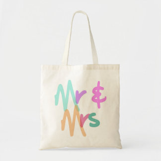 Mr and Mrs Tote Bag