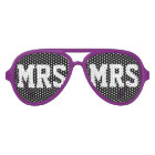 Mr and Mrs wedding party shades for newly weds