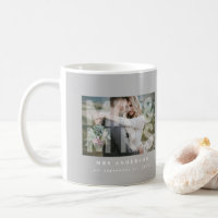 Mr and Mrs wedding photo favor gift