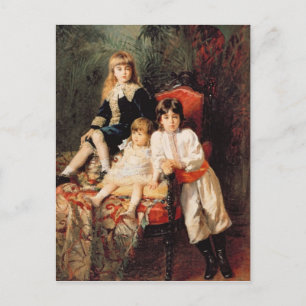 Mr. Balashov's Children, 1880 Postcard